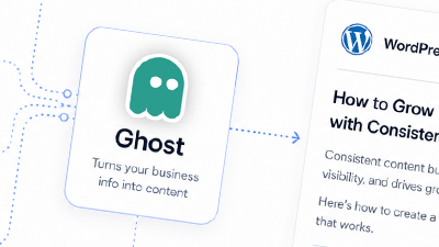 Ghost — automated blogging